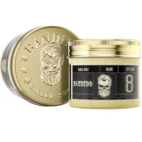 Wosk Bandido Hair Aqua Wax 8 Extreme Strong do stylizowania włosów o ekstra mocnym chwycie dla mężczyzn 125ml Wosk do włosów dla mężczyzn Bandido 8681863082253
