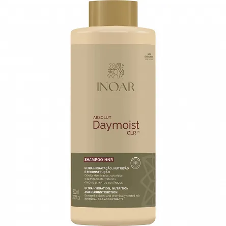 Szampon INOAR Absolut Daymoist CRL nawilżający do suchych włosów 800ml Szampony do włosów suchych Inoar 7908124405936
