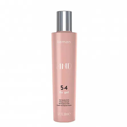 Żel Kemon AND Finishing Fix Gel 54 mocno utrwalający do włosów 200ml Żele do włosów Kemon 8020936065708