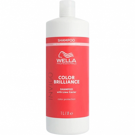 Szampon Wella Invigo Color Brilliance Fine chroniący kolor włosów farbowanych, cienkich i normalnych 1000ml Szampony do włosów Wella 4064666339283