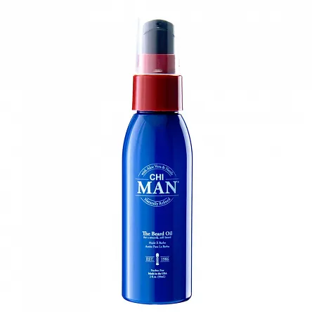 CHI Man The Beard Oil Olejek nawilżający i zmiękczający do brody dla mężczyzn 59ml Pielęgnacja Farouk 633911828137