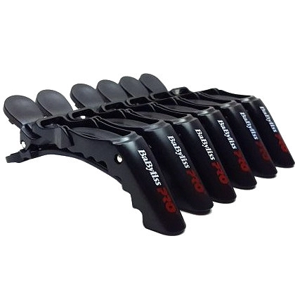 Klipsy BaByliss Pro CROCO CLIP fryzjerskie 6szt. Klipsy do włosów BaByliss Pro 3030050124125