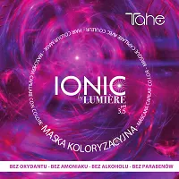 Maska Tahe Lumiere Ionic koloryzująca pH3,5 do włosów bez amoniaku, parabenów i alkoholu 100ml Maski do włosów Tahe 8426827781144