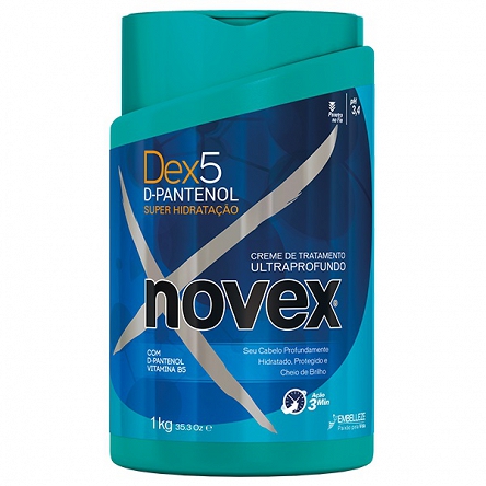 Maska Novex Dex5 D-Panthenol nawilżająca 1kg Maski nawilżające włosy Novex 7896013550587