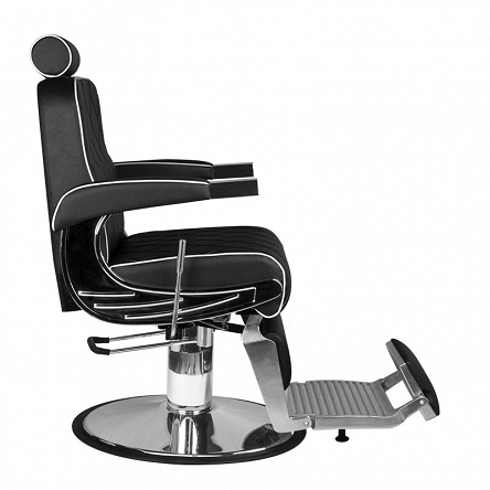 Fotel barberski Hair System Imperial X czarny, dostępny w 48h Fotele barberskie Hair System 5906717426353
