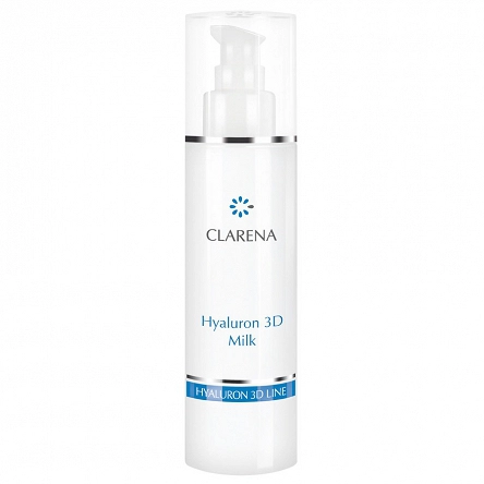 Mleczko Clarena Hyaluron 3D Milk 200ml Kosmetyki do demakijażu Clarena 5902194800242