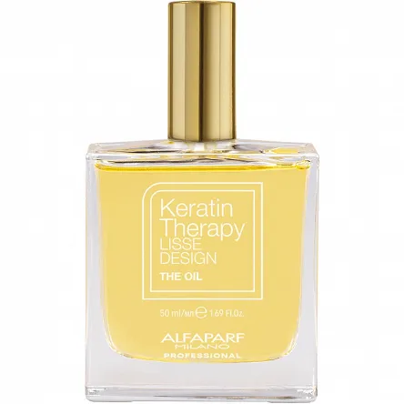 Olejek Alfaparf Keratin Therapy Lisse Design The Oil 50ml Keratynowe prostowanie włosów Alfaparf 8022297141442