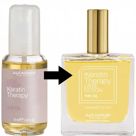 Olejek Alfaparf Keratin Therapy Lisse Design The Oil 50ml Keratynowe prostowanie włosów Alfaparf 8022297141442