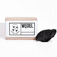 Mydło 4 Szpaki naturalne węglowe z aktywnym węglem do cery trądzikowej 110g Peeling do rąk 4 Szpaki 5906660352112