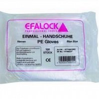 Rękawiczki jednorazowe Efalock  Akcesoria jednorazowe Efalock 4025341490552