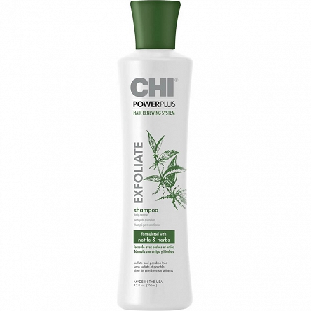 Szampon CHI Power Plus Exfoliate oczyszczający do włosów 355ml Szampony oczyszczające Farouk 633911789261