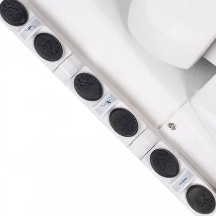 Fotel kosmetyczny Activ Azzurro 708B Exclusive elektryczny biały, dostępny w 48h Fotele kosmetyczne elektryczne Activ 5906717437625