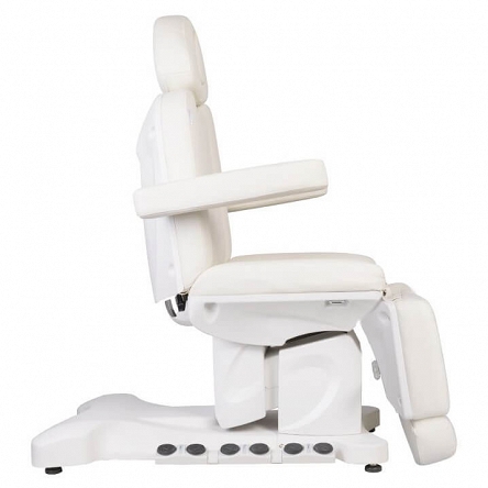 Fotel kosmetyczny Activ Azzurro 708B Exclusive elektryczny biały, dostępny w 48h Fotele kosmetyczne elektryczne Activ 5906717437625