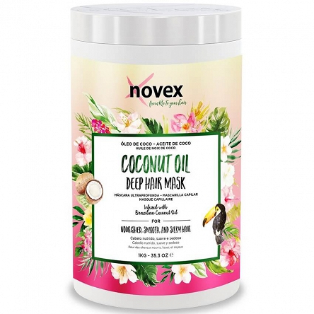 Maska Novex Coconut Oil do włosów suchych i zniszczonych 1kg Maski nawilżające włosy Novex 7896013560555