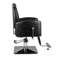 Fotel barberski Hair System SM184 czarny dostępny w 48h Fotele barberskie Hair System 5906717428920