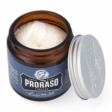 Krem Proraso Azur Lime Pre-Shave przed goleniem zabezpieczający skórę o zapachu cytrusowym 100ml Produkty do golenia Proraso 8004395007011
