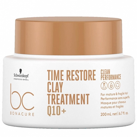 Maska Schwarzkopf BC Bonacure Q10 Time Restore wzmacniająca do włosów dojrzałych 200ml Schwarzkopf 4045787726510