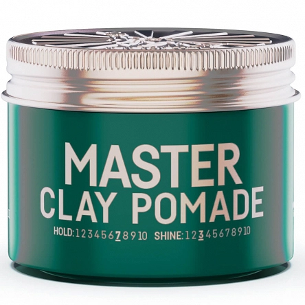 Pomada Immortal NYC Master Clay o średnim chwycie i lekkim połysku do włosów dla mężczyzn 100ml Immortal 8682225552230