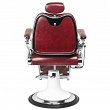 Fotel barberski Gabbiano Moto Style bordowy dostępny w 48H Fotele barberskie Gabbiano