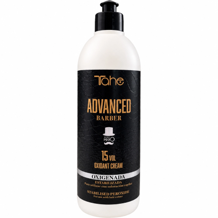 Oxydant Tahe ADVANCED BARBER kremowy 15vol 400ml Oxydanty Tahe 8426827910001