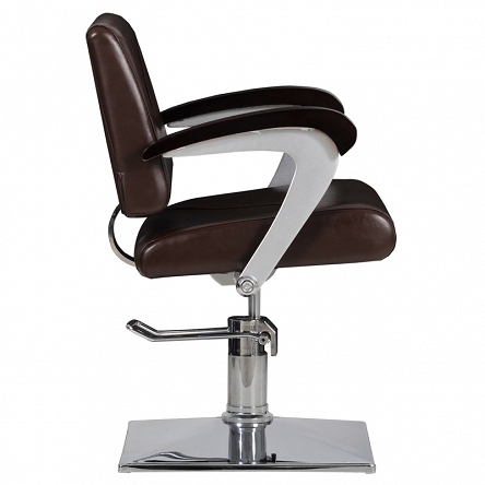 Fotel Italpro Kubik brązowy dostępny w 48h Fotele fryzjerskie Italpro