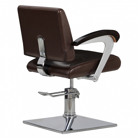Fotel Italpro Kubik brązowy dostępny w 48h Fotele fryzjerskie Italpro