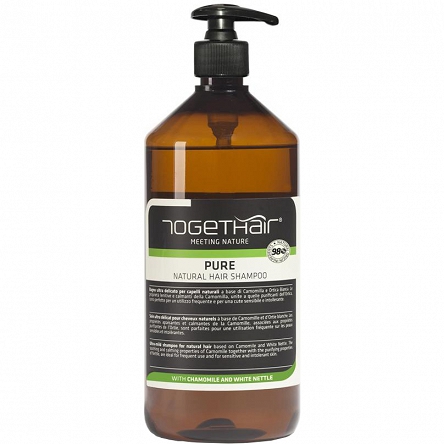 Naturalny szampon kojący Togethair Pure do włosów naturalnych 1000ml Togethair 8002738183262