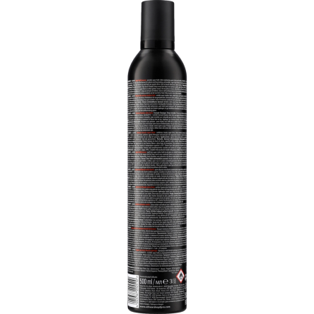 Pianka Schwarzkopf Silhouette Super Hold do stylizacji włosów 500ml mocna pianka do włosów Schwarzkopf 4045787292510