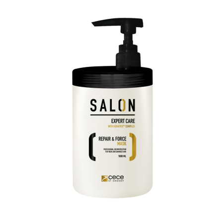 Maska CeCe Salon Repair&Force 1000ml Maski regenerujące włosy CeCe 5907506511212