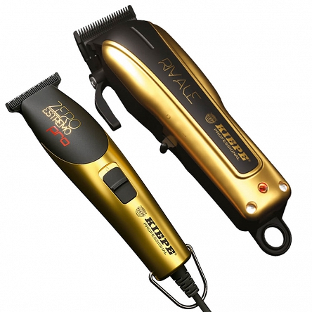 Maszynka + trymer Kiepe Golden Combo Rivale / Zero Estremo - zestaw do strzyżenia włosów Kiepe 8008981635206