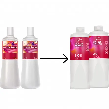 Oksydant Wella Color Touch 1,9% i 4% 1000ml Oxydanty Wella 4064666939568