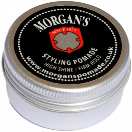 Pomada Morgan's High Shine nadająca połysk i mocne utrwalenie 15g Pomady do włosów Morgan's 5012521541691