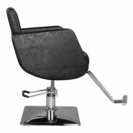 Fotel fryzjerski Hair System SM376, czarny dostępny w 48h Fotele fryzjerskie Hair System 5906717428951