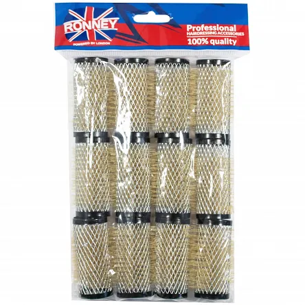 Wałki metalowe RONNEY Wire Curlers 63mm, różne rozmiary grube wałki do włosów Ronney 5060456771485
