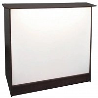 Recepcja Panda Basic do salonu fryzjerskiego wenge, dostępna w 48H Panda