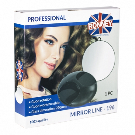Lusterko RONNEY Mirror Line 196 fryzjerskie  Lusterka fryzjerskie Ronney 5060456773236