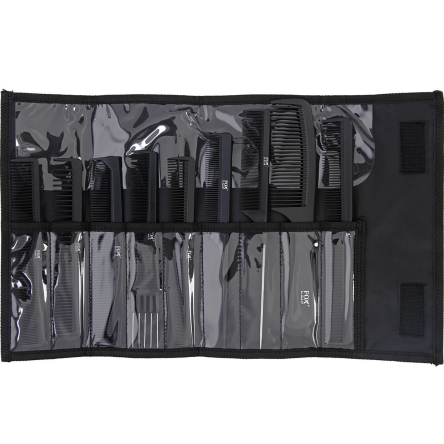 Fox BLACK LINE Zestaw Grzebieni  zestawy grzebieni fryzjerskich Fox 5904993463451