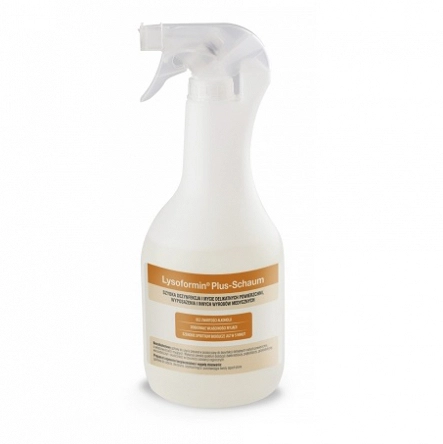Pianka Lysoform LYSOFORMIN PLUS SCHAUM do szybkiej dezynfekcji powierzchni 1000ml Środki do dezynfekcji Lysoform 5902340982198
