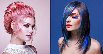Kolorowe włosy – zmywalne i trwałe preparaty koloryzujące