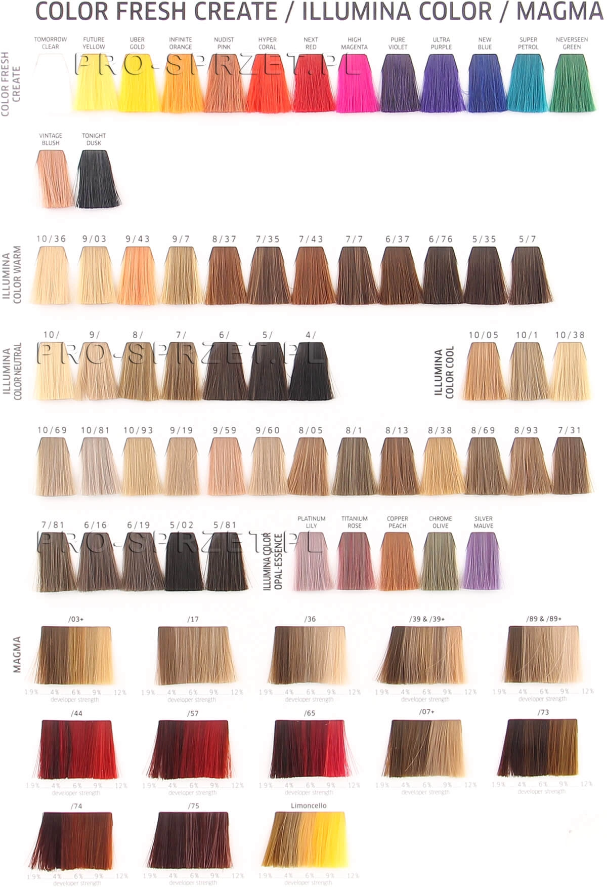 paleta koleston perfect color touch4