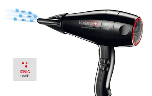 Suszarka Valera Swiss Silent Jet 7500 Light Ionic posaida funkcję jonizacji
